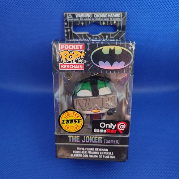 DC Comics Other - The Joker Gamer Pocket Pop! Keychain